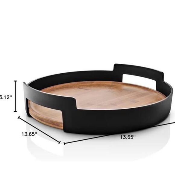 Eva Solo | Nordic Kitchen Serving Tray | Circular 13.54x13.65x3.12" - Picture 2 of 5